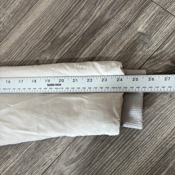 FIG Down Filled Womens Winter Long Jacket Oslo Parka Coat Beige Gray Hooded Snow - Picture 8 of 16